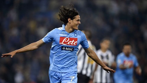 Cavani stod for 1-0-scoringen